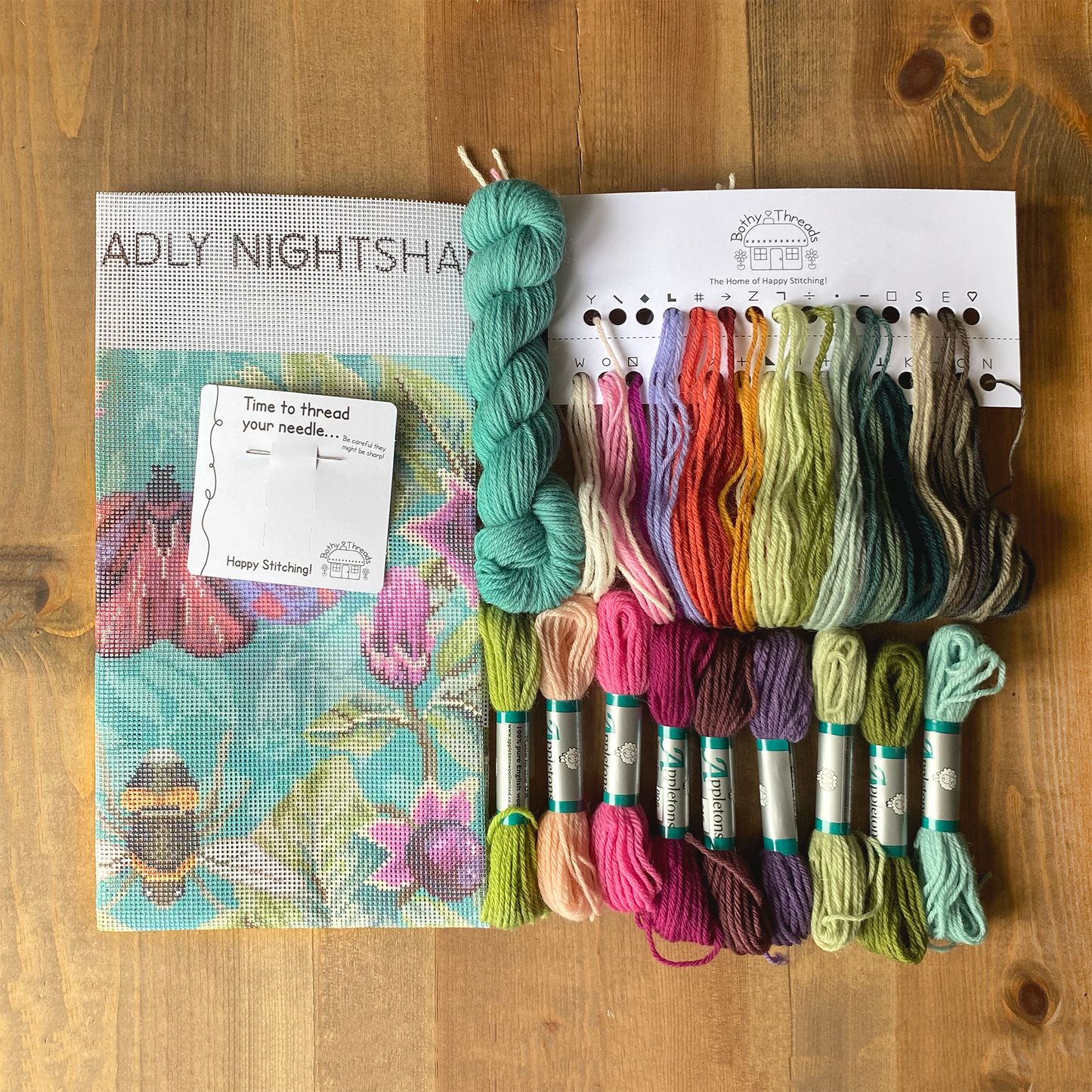 Deadly Nightshade Tapestry Needlepoint Kit