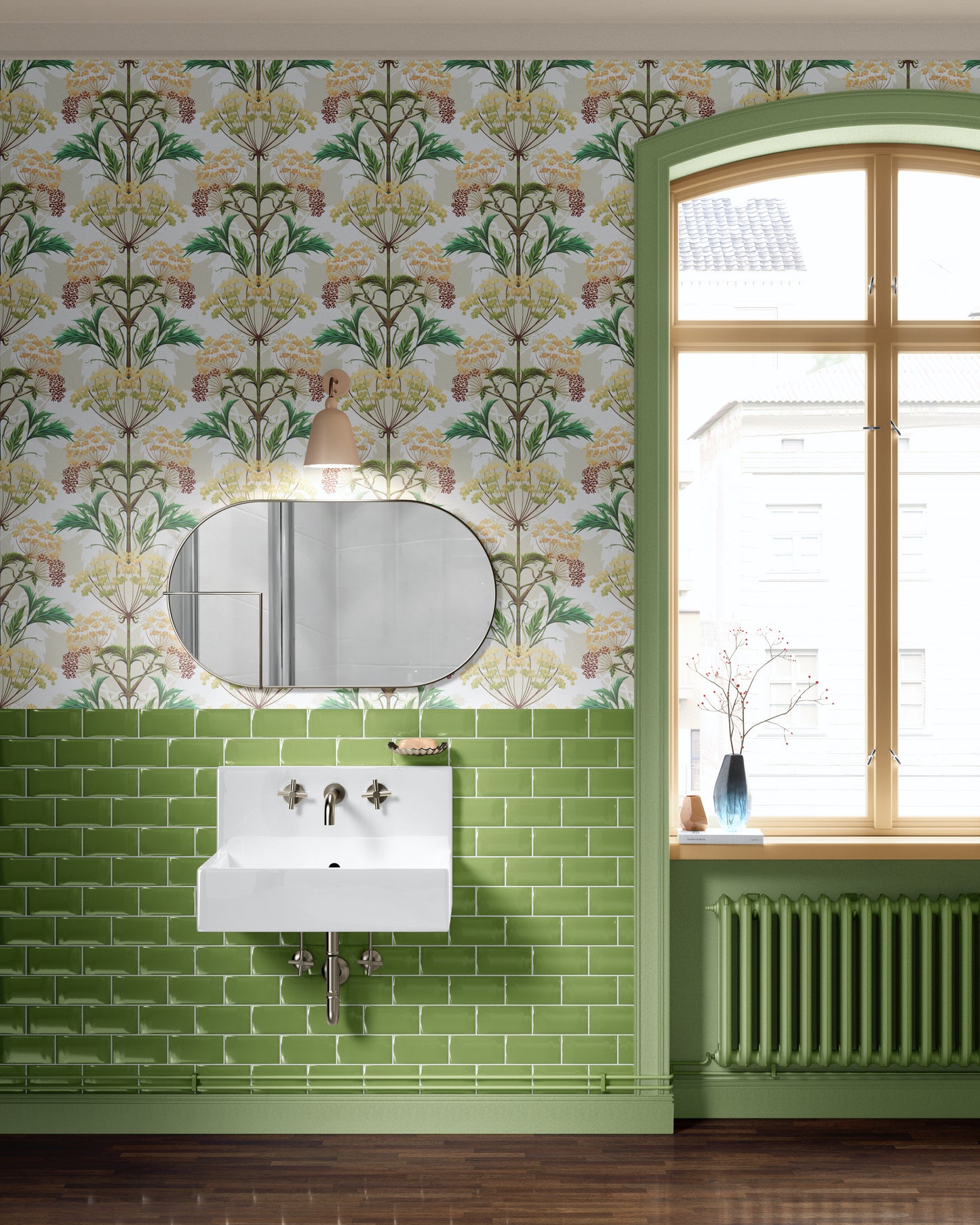 Hemlock Elderflower Cordial Wallpaper SAMPLE