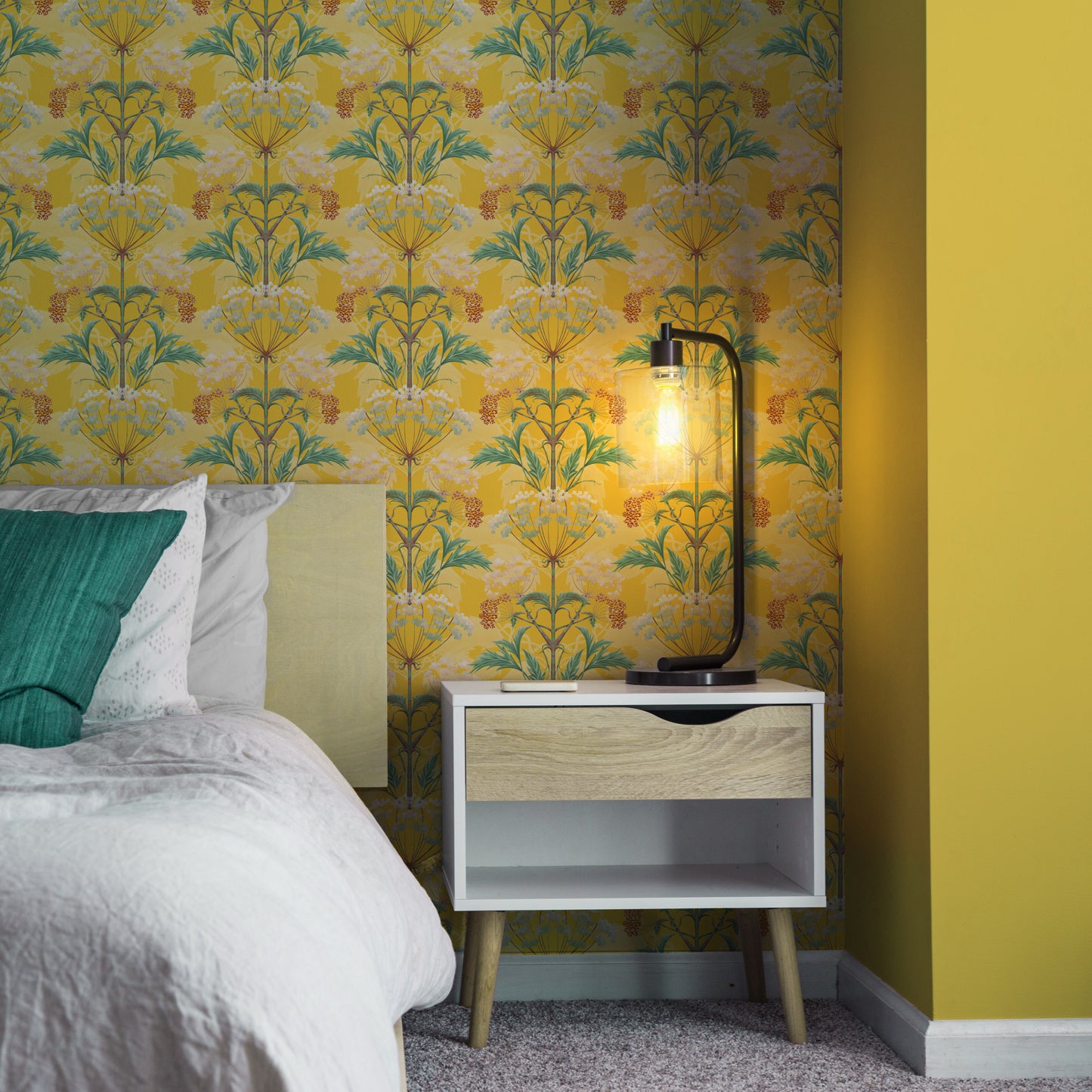 Hemlock Wallpaper in Catkin