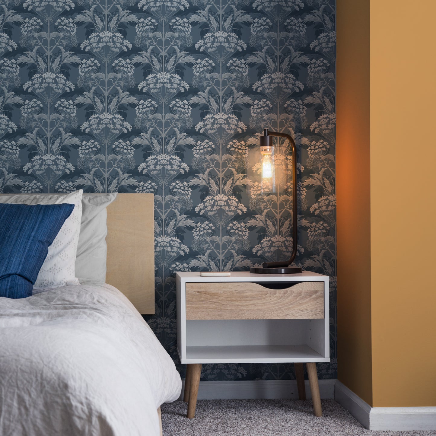 Hemlock Wallpaper in Sloe Gin