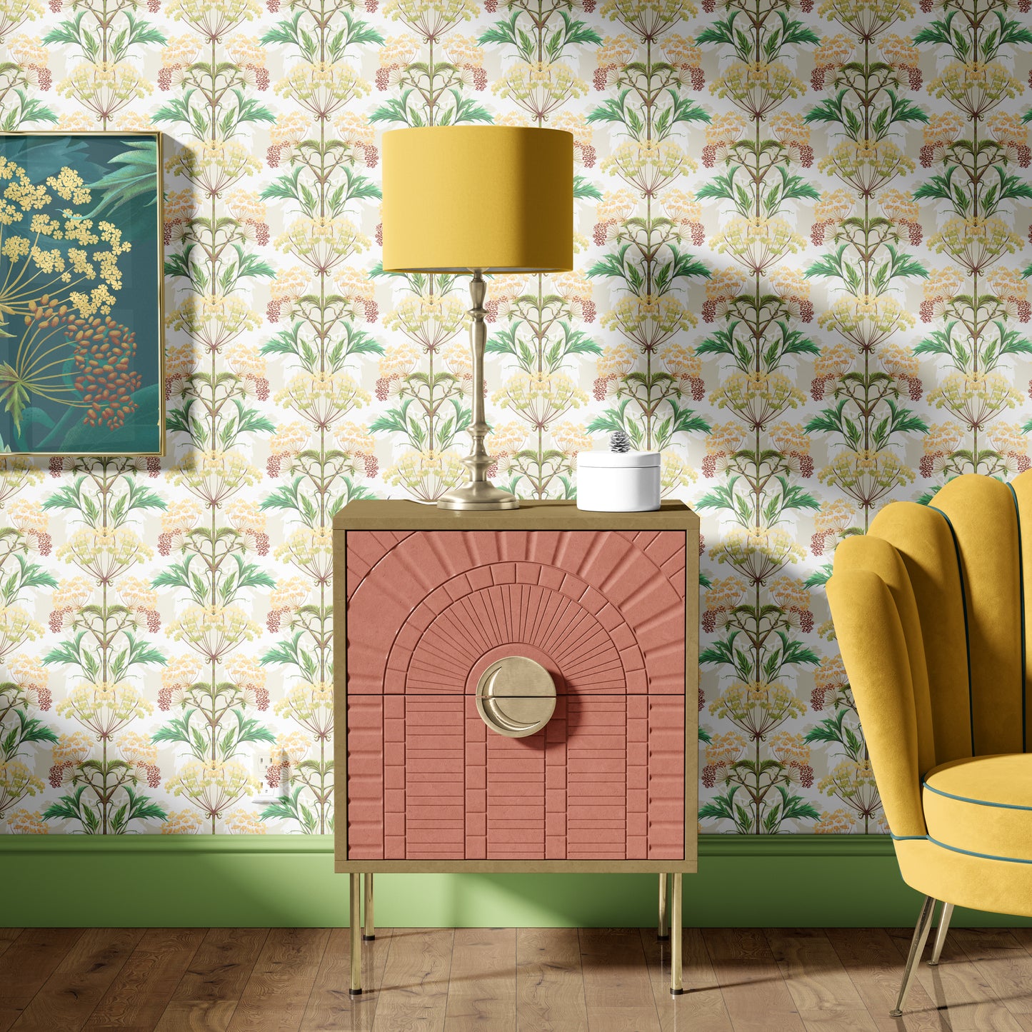 Hemlock Elderflower Cordial Wallpaper SAMPLE