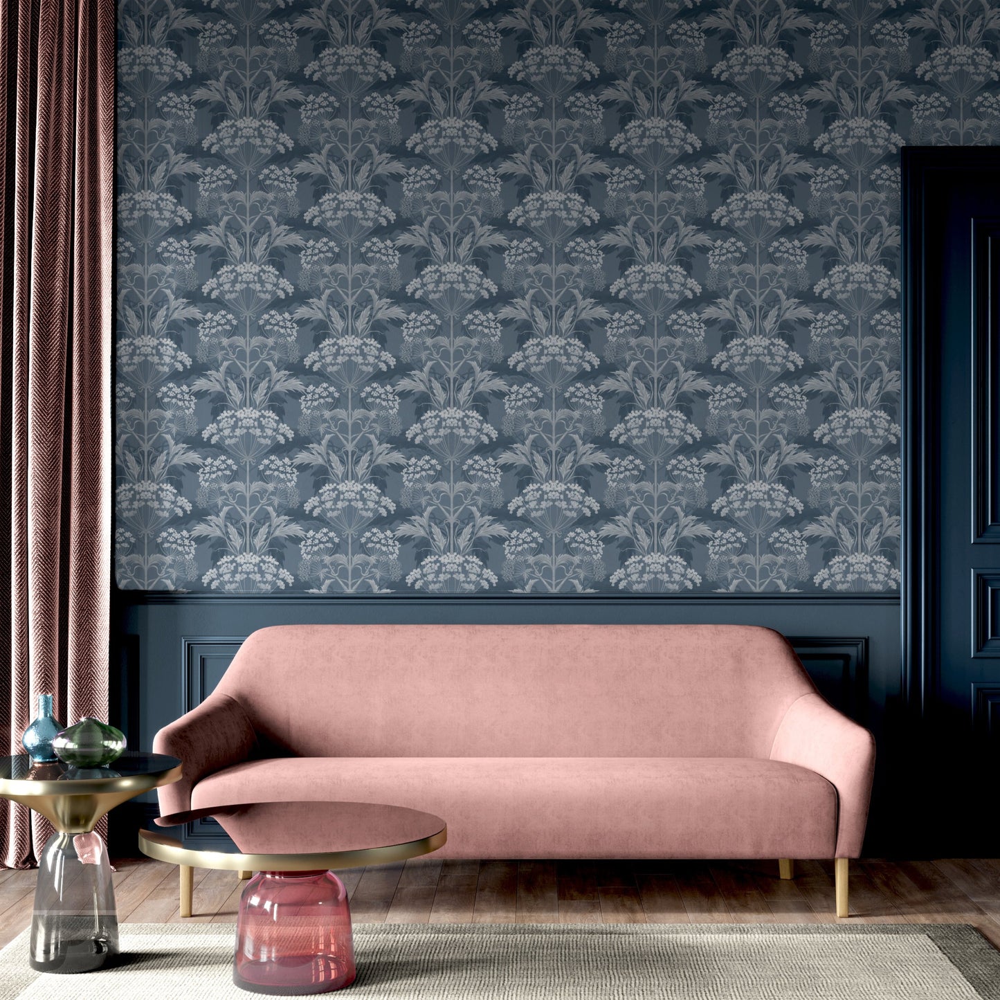 Hemlock Wallpaper in Sloe Gin