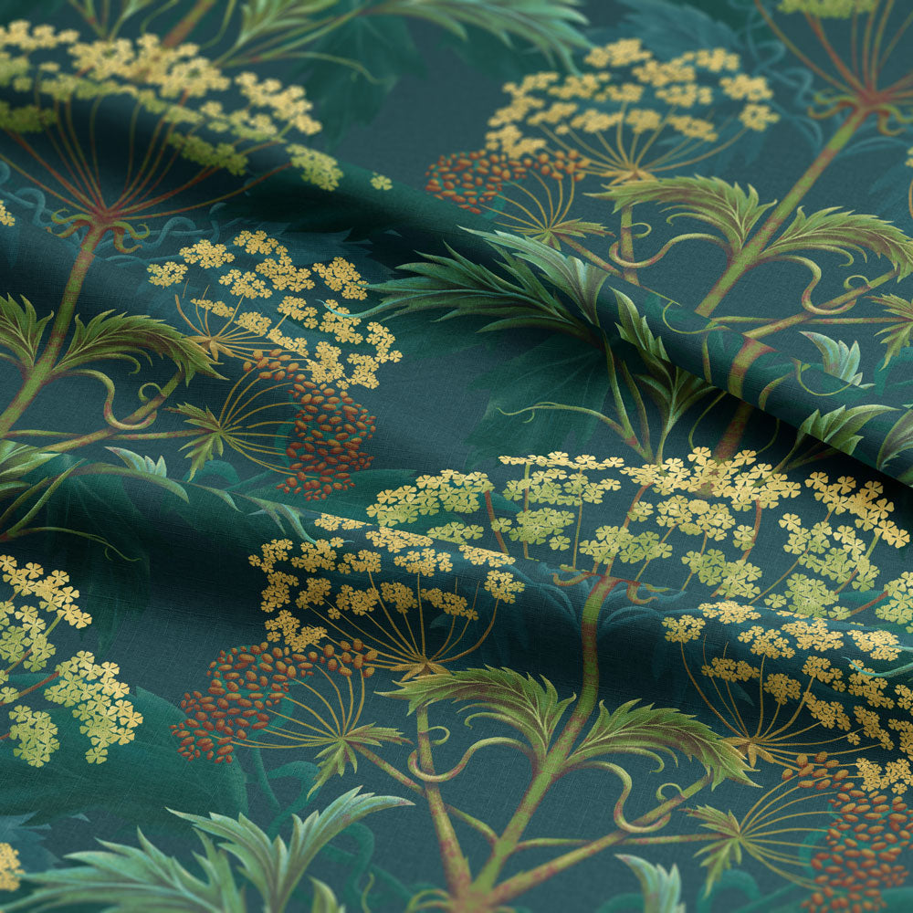 Hemlock Bold Brassica Fabric SAMPLE