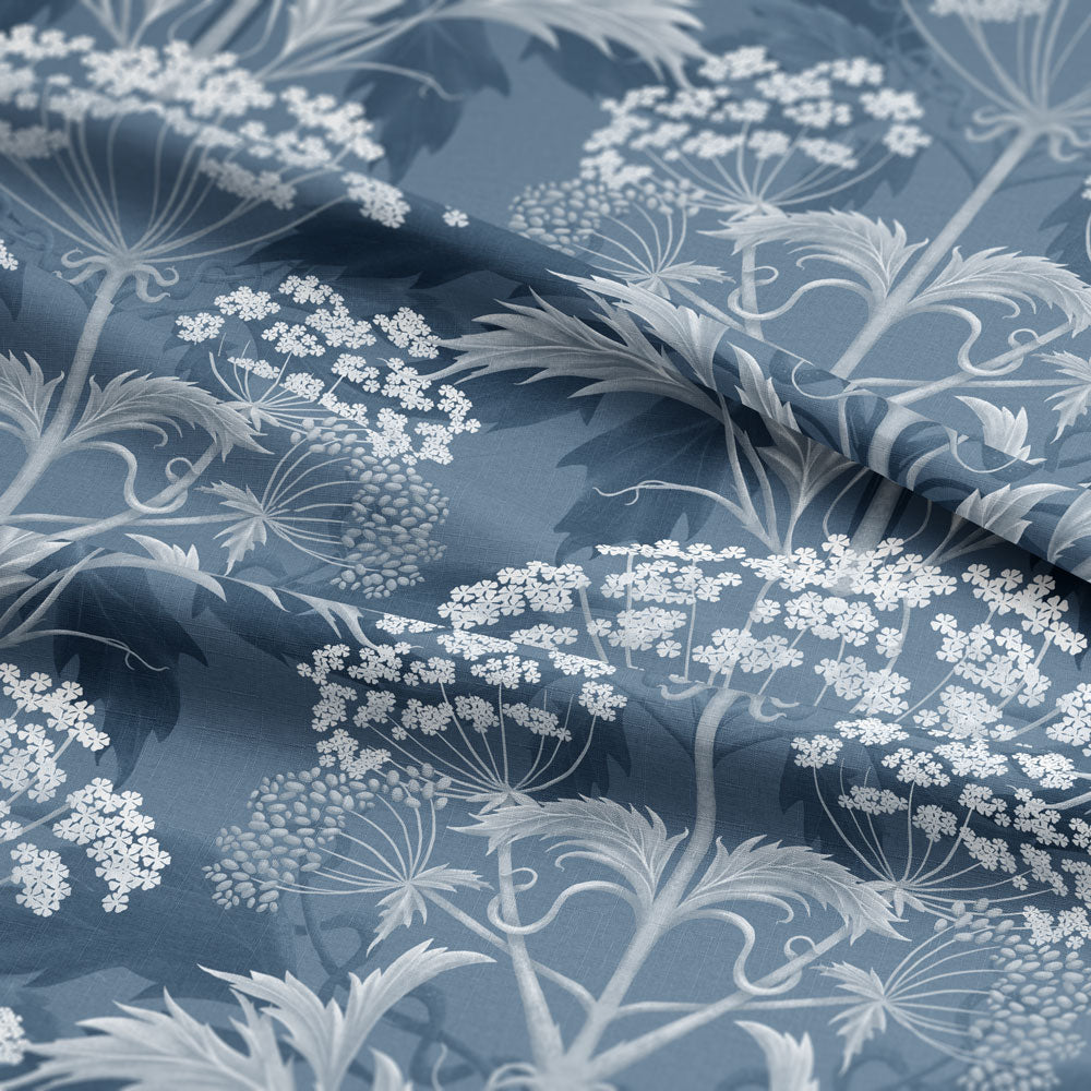 Hemlock Sloe Gin Linen Fabric SAMPLE