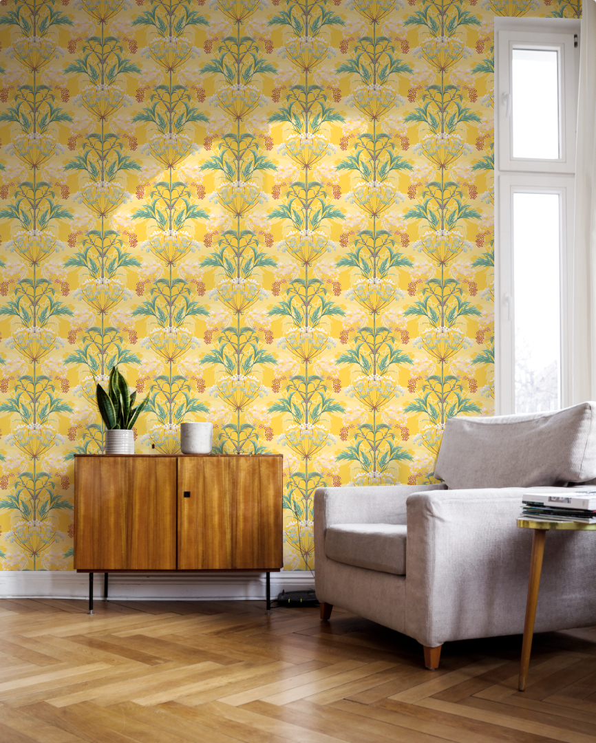 Hemlock Wallpaper in Catkin