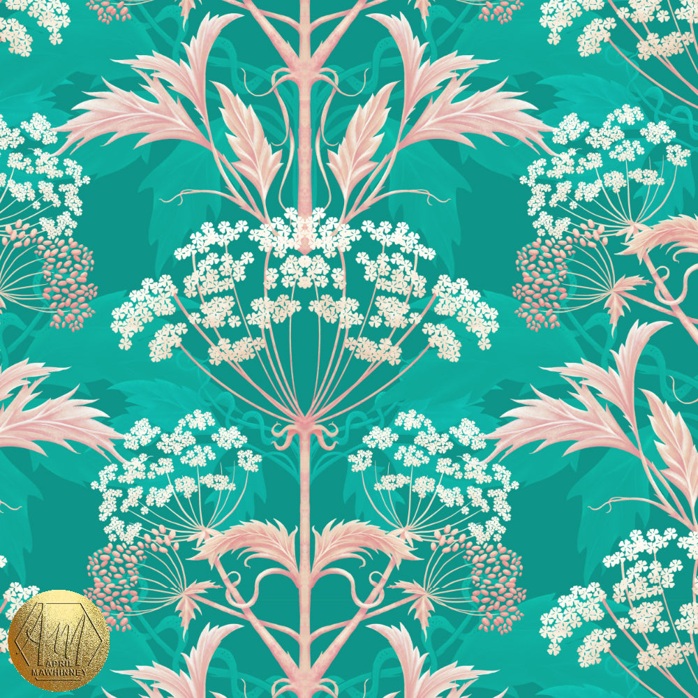 Hemlock Crabapple Jelly Fabric SAMPLE