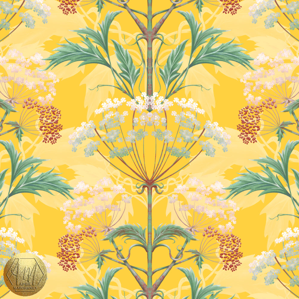 Hemlock Catkin Wallpaper SAMPLE