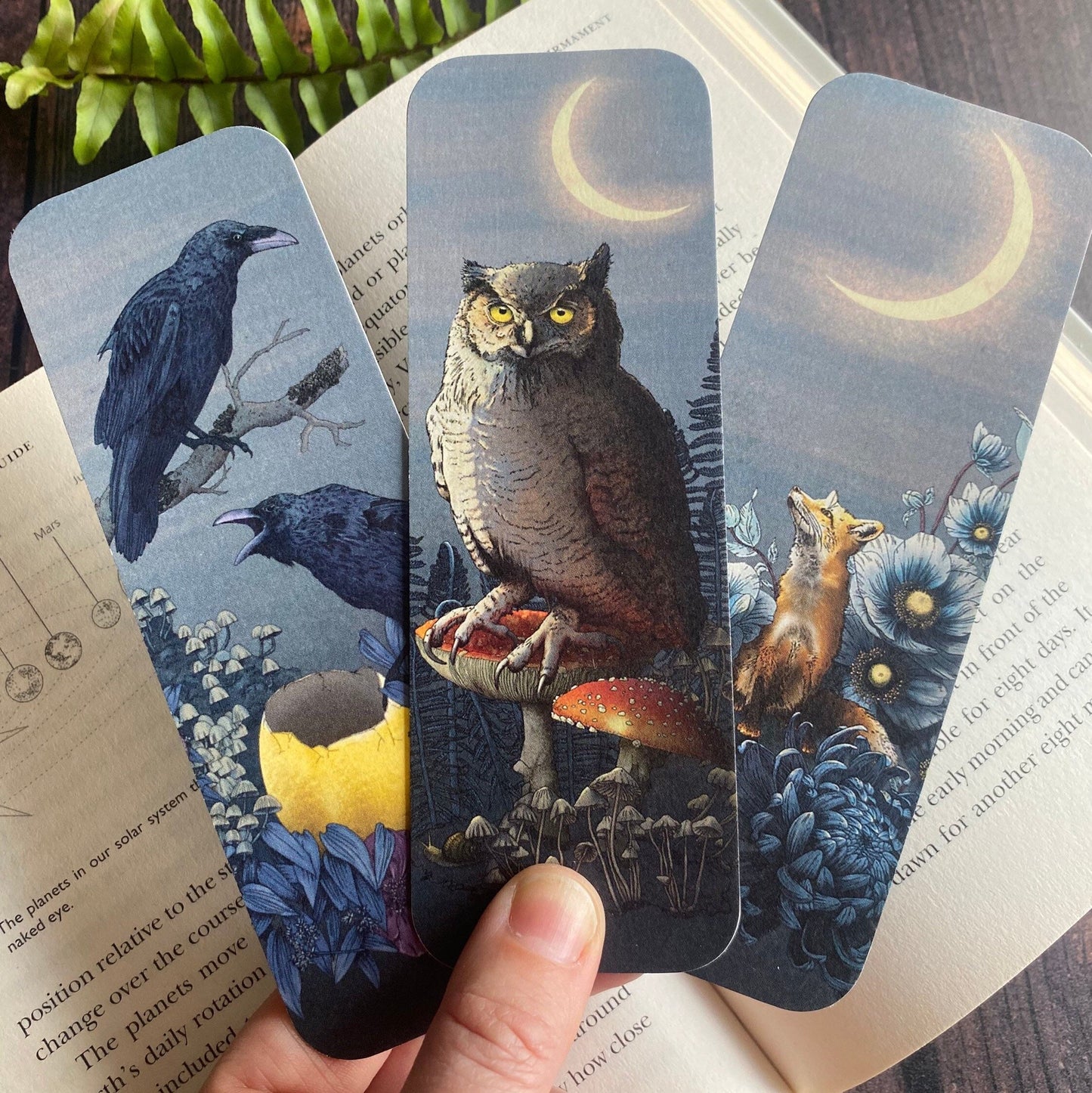 Folklore Forest Bookmarks Set of 3