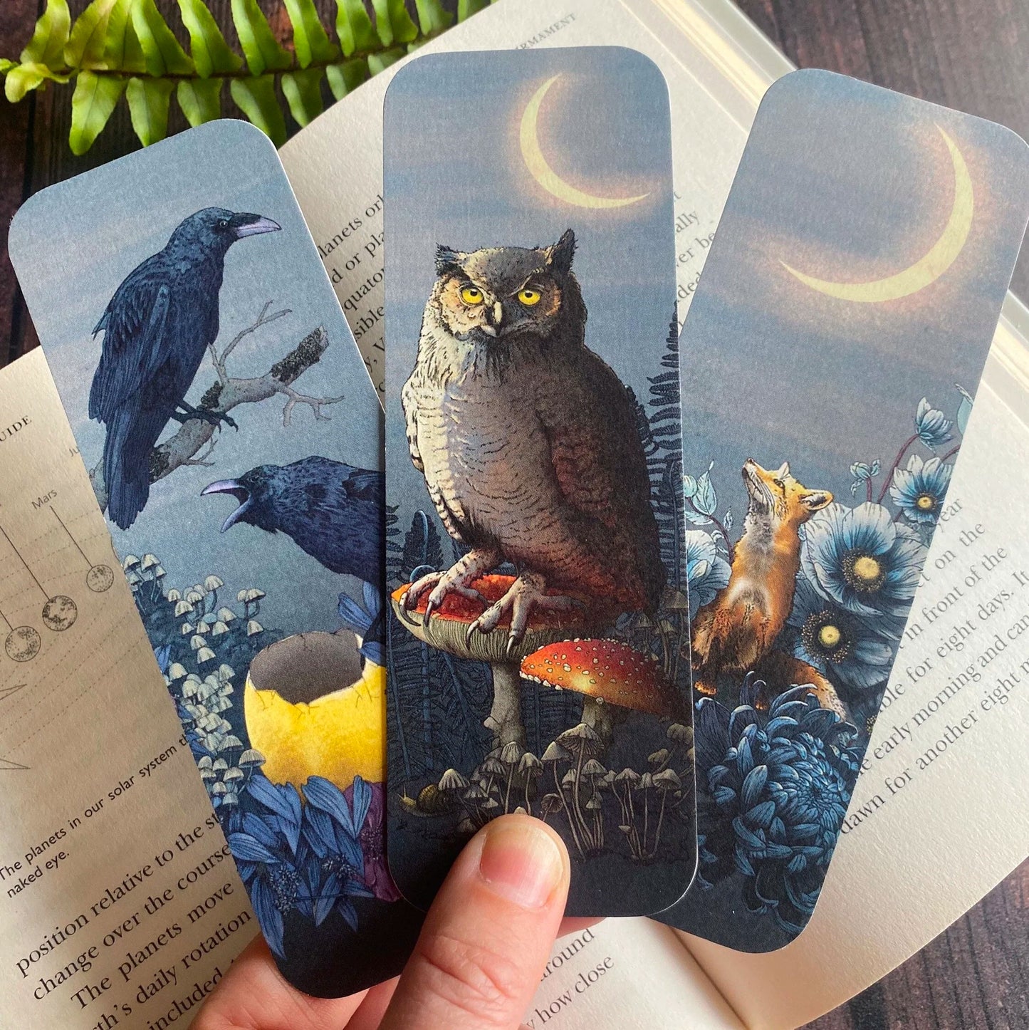 Odin's Ravens Single Bookmark