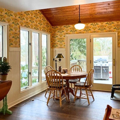 Hemlock Wallpaper in Catkin Yellow