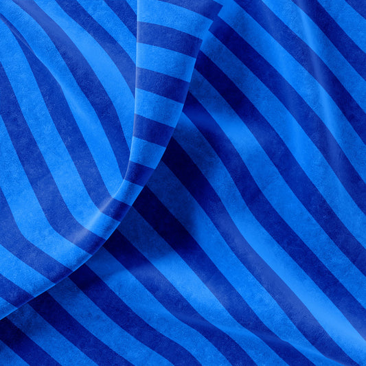 VELVET Adonis Blue Stocious Fabric