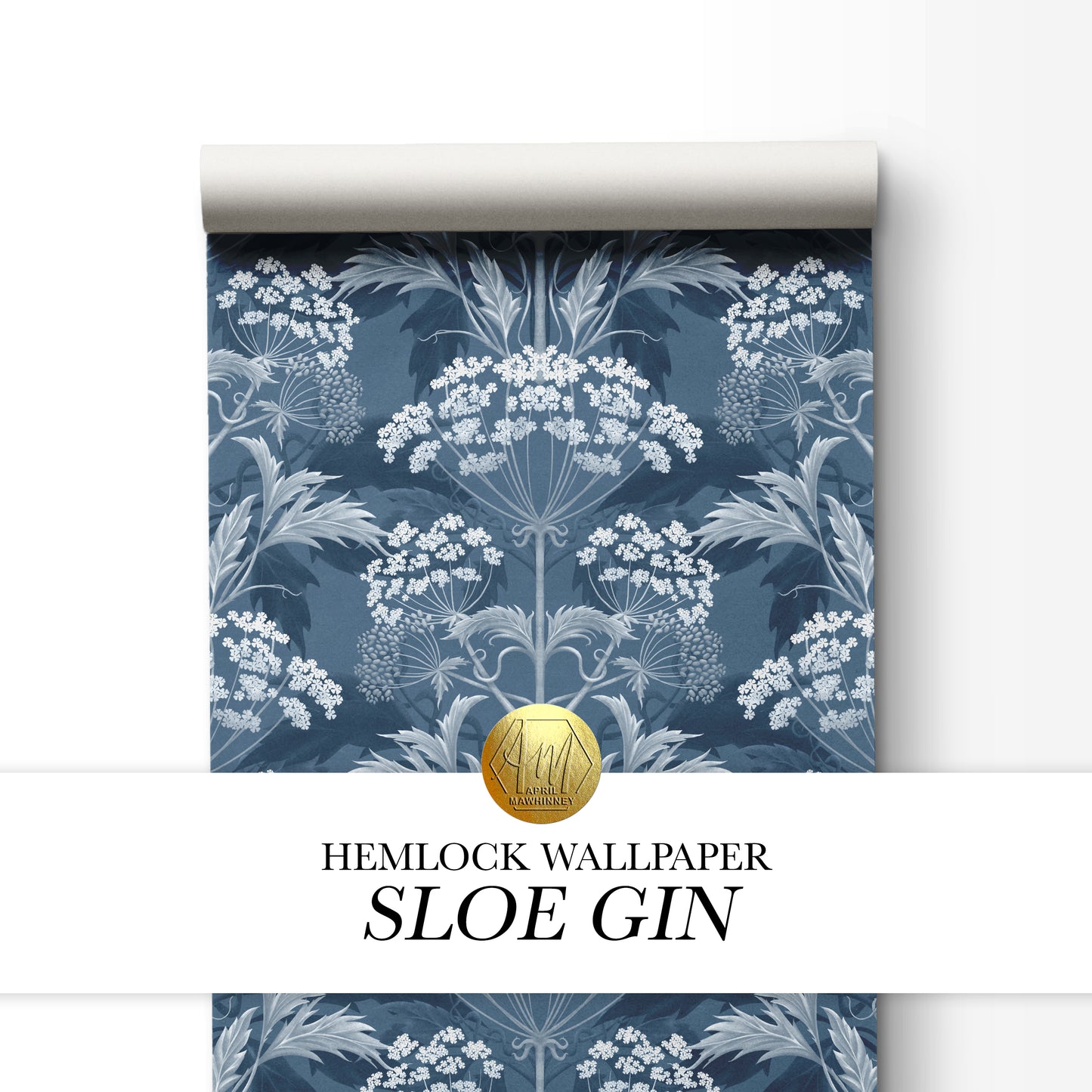 Hemlock Wallpaper in Sloe Gin