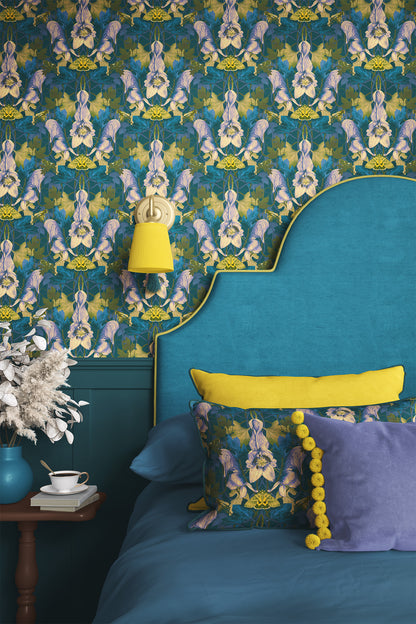 Mortal Monkshood Wallpaper in Winter