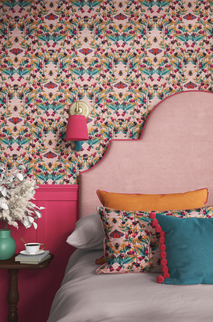 Deadly Nightshade Wallpaper in Lughnasa Pink