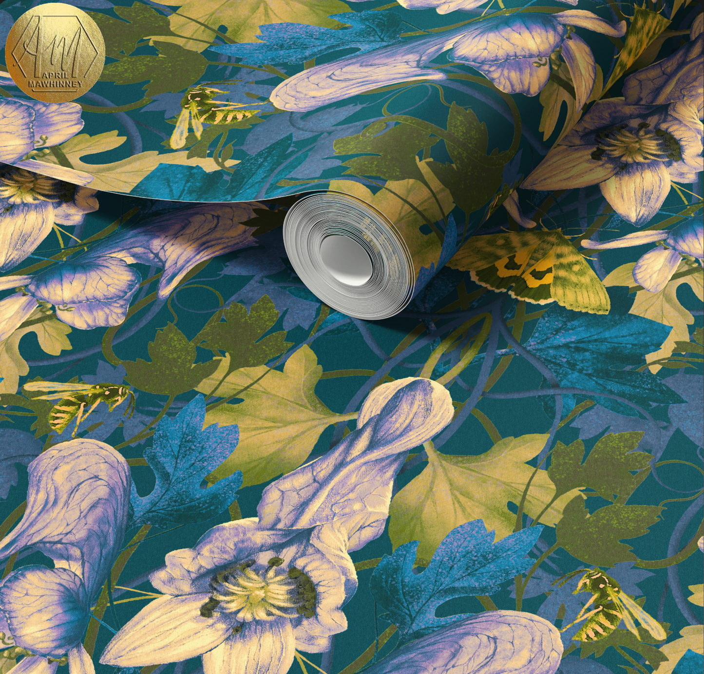 Mortal Monkshood Wallpaper in Winter