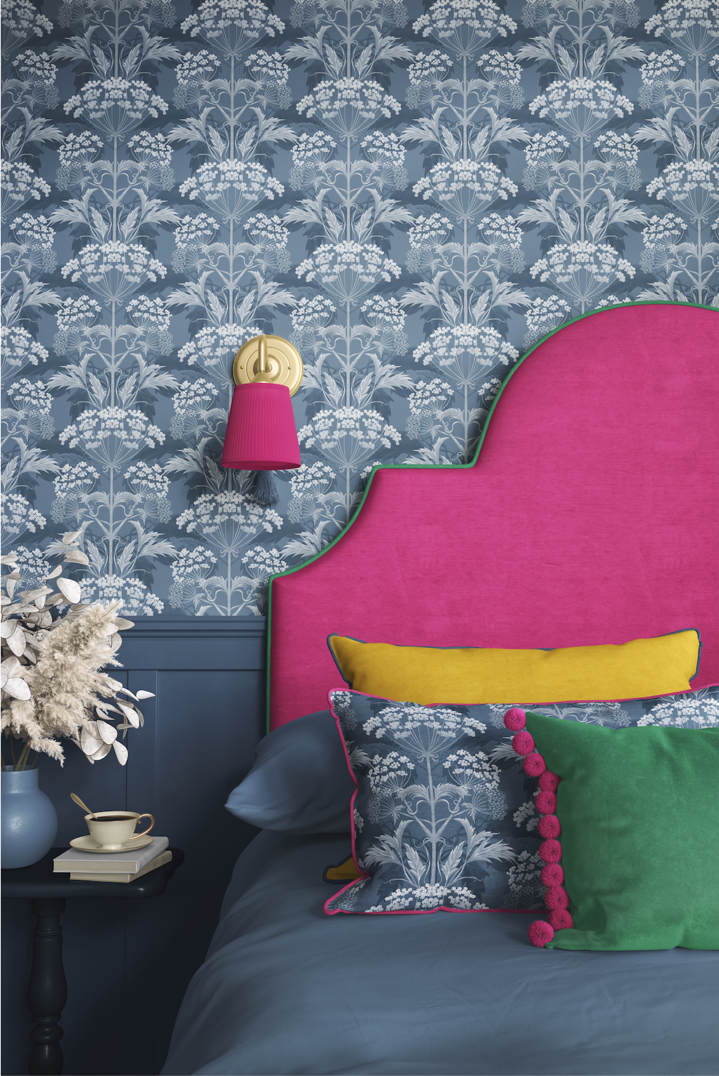 Hemlock Wallpaper in Sloe Gin