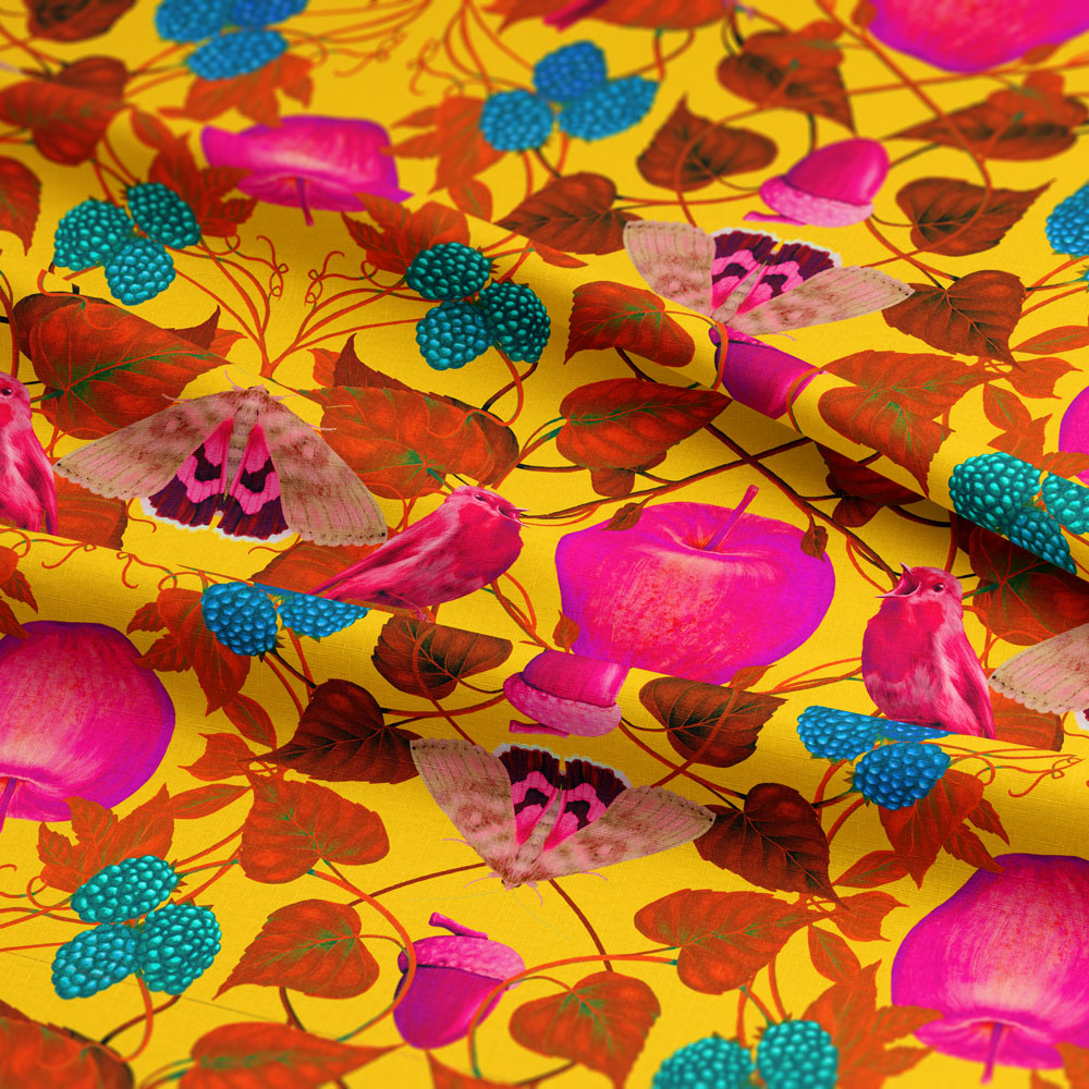 Scrumpy 'Sunshine' Fabric SAMPLE