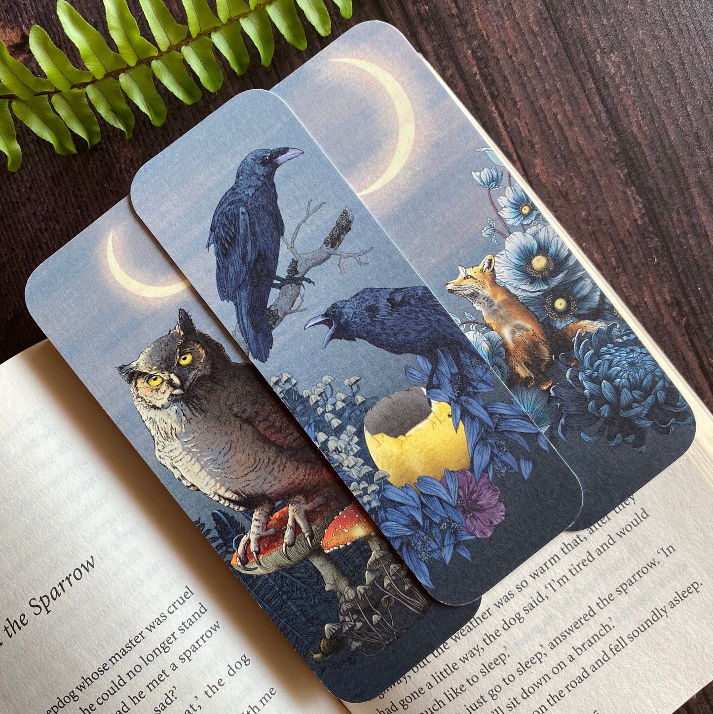 Folklore Forest Bookmarks Set of 3