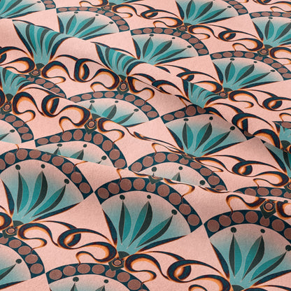 LINEN Seed Pod Fabric in Blush