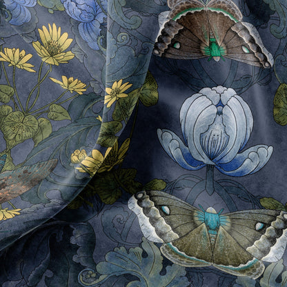 Bloomsbury Moth Fabric SAMPLE